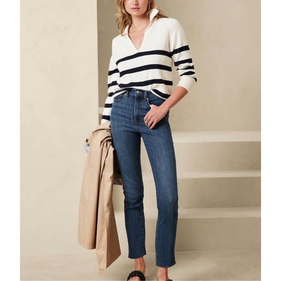 Banana Republic Denim - Banana Republic High Rise Slim Jeans Size 29/8